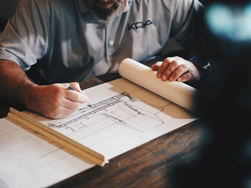 Designing an underfloor heating layout from floor plans